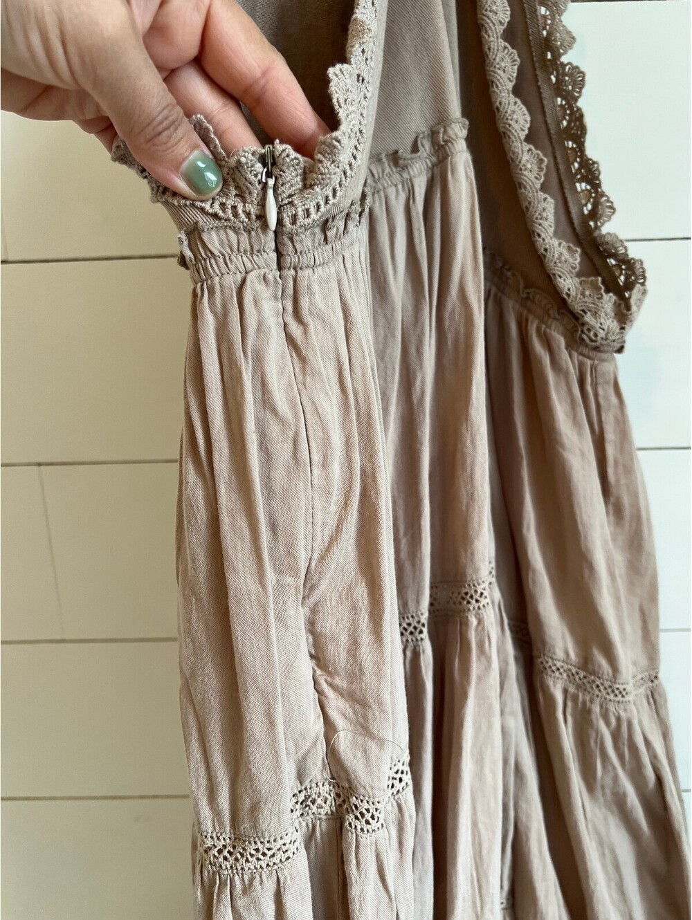 In Loom Boho Skirtall Women's Size L - Picture 3 of 9